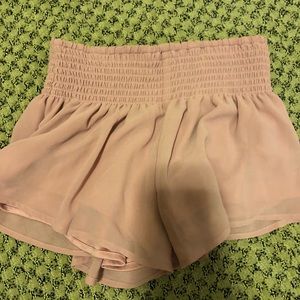 Pink shorts